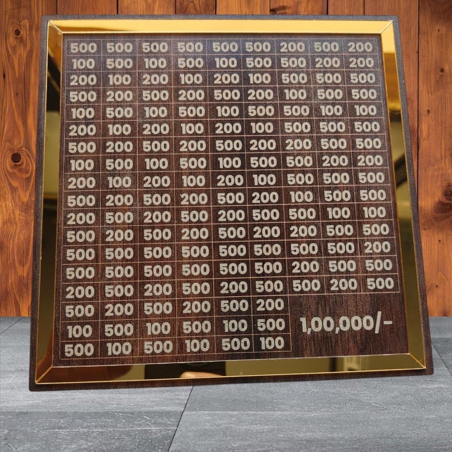 Saving Challenge Piggy Bank